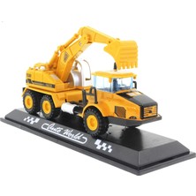 Nacario Die Cast Mini Inşaat Aracı Kepçe