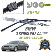 Nacario Yeo Bmw 3 Serisi Coupe/cabrio (E92 / E93) ile Uyumlu Silecek Takımı 2006-2009