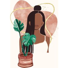 Nacario Green Plants & Girls Iı Journal