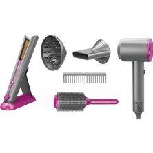 Nacario Vardem Sesli Işıklı 2 In1 Saç Bakım Seti Gri, G5018101924N1