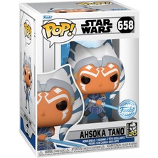 Nacario Funko Pop! Star Wars: CW20- Ahsoka - Star Wars: Clone Wars - Amazon Exclusive - Koleksiyon Vinil Figür - Hediye Fikri - Resmi Ürün - Çocuklar ve Yetişkinler Için Oyuncaklar - Tv Hayranları