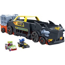 Nacario Hot Wheels Racerverse Ultimate Batman Pist Seti Hot Wheels Racerverse Ultimate Batman Pist Seti, 2 Adet Metal Oyuncak Arabayla 3 Şeritli Yarış Pistine Dönüşen Araç HXN21