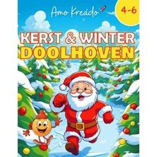 Nacario Independently Published Kerst- En Winterdoolhoven: Vakantie Doolhof En Puzzel Activiteitenboek Voor Kinderen Van 4-6 Jaar