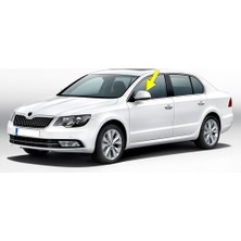 Nacario Sol Dış Dikiz Aynası Kapağı 3T0857537 Skoda Superb ile Uyumlu 2014-2015