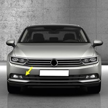 Nacario Ön Tampon Sağ Sis Farı Kapağı Krom 3G0854662A Vw Passat B8 ile Uyumlu 2015-2019
