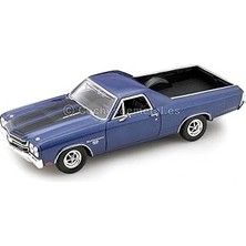 Nacario Motormax 1970 Chevy El Camino Ss 396 1/24 Lacivert Model Araba