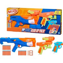 Nacario Nerf N Series Gear Up Pack, 3x Dart Tabancası, Yalnızca Nerf N Series Dart Tabancalarıyla Uyumlu 18