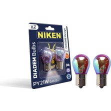 Nacario Nıken Ampul 12V 93 Diadem (PY21W) Amber BAU15S 2li Nkn 063 001 01 07