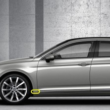 Nacario Sol Ön Çamurluk Alt Kromaj Çıtası 3G0853995D Vw Passat B8 ile Uyumlu 2015-2019