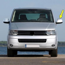 Nacario Sol Dış Dikiz Aynası Üst Kapağı 7E1857527G Vw Caravelle T6 ile Uyumlu 2010-2015