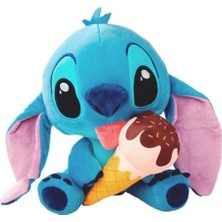 TeknoKapsül Disney Dondurma Yiyen Stitch Peluş 25 cm