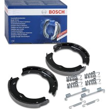 Nacario Bosch El Fren Balatası Mercedes Eqv W447 (2020 ve Sonrası), Vito W447 (2015 ve Sonrası) 20MM - 186MM BS938 986487718 986487718 BS938