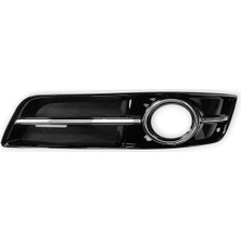 Nacario Sol Sis Farı Kapağı Parlak Krom 8P0807681AA Audi A3 Sportback ile Uyumlu 2009-2012