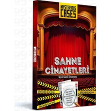 Nacario Mysterious Cases Sahne Cinayetleri, Seri Katil Dosyası, Dedektif Temalı Kutu Oyunu, 16+ Yaş