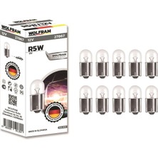 Nacario Wolfram R5W 67 Park Ampul 12V 5W 10 Adet