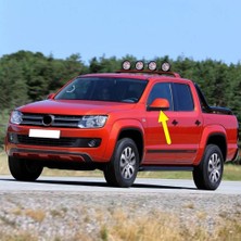 Nacario Sol Dış Dikiz Ayna Alt Kapağı Siyah 2H0857603D Vw Amarok ile Uyumlu 2010-2022