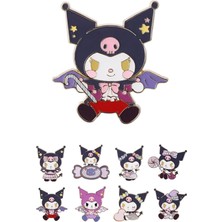 Nacario Mınıso Sanrio Lisanslı Kuromi Şeker Serisi Rozet Figürlü Kutu - Blind Box, 2015799010107