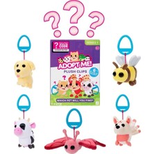 TeknoKapsül Squishmallows Adopt Me! Adopt Me Klipsli Peluş Anahtarlık Sürpriz Paket S1 ADT07000
