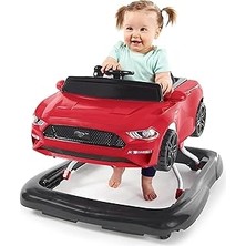 Nacario Bright Starts Ways To Play 4'ü 1 Arada Walker - Ford Mustang, Kırmızı, 6 Aylık +, Kırmızı