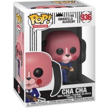 Nacario FUNKO-45.054 Pop Tv: Şemsiye Akademisi Cha Ağırlık / Tahsil Şekil, Çok Renkli Maske