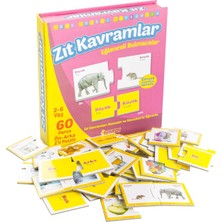 Nacario Diytoy Eğlenceli 2li Delux Puzzle Zıt Kavramlar