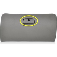 Nacario Torpido Kapak Mandalı Gri 3B1857122B Vw Passat B5.5 ile Uyumlu 2001-2005