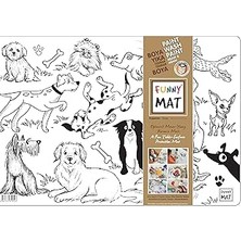 Nacario Akademi Çocuk Funny Mat- Köpekler - Yeni