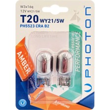 Nacario Photon Blister Minyatür Serisi Chrome T10 PH5523 Cra B2 Turuncu