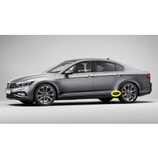 Nacario Sol Marşpiyel Arka Uç Krom Çıta 3G0898985 Vw Passat B8.5 ile Uyumlu 2020-2022