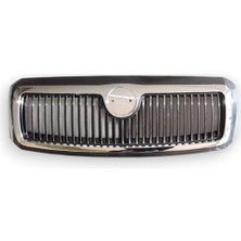 Nacario Ön Panjur Izgarası Krom Çerçeveli 6Y0853668 Skoda Fabia ile Uyumlu 2000-2004