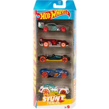 TeknoKapsül Hot Wheels 5'li Araba Seti - JKG07 Stunt Tracks