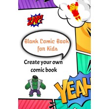 Nacario Independently Published Blank Comic Book For Kids: Create Your Own Stories, Blank Notebook, A Variety Of Templates, Kids Ages 6-12