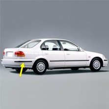 Nacario Sağ Arka Tampon Köşe Bandı Çıtası Kuşağı Honda Civic Sedan ile Uyumlu 1996-2000