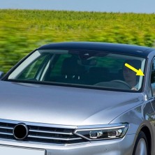 Nacario Ön Cam Sol Su Tutma Oluk Çıtası 3G0854327B Vw Passat B8.5 ile Uyumlu 2020-2023