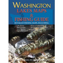 Nacario Washington Lake Maps & Fishing Guide [paperback] Mcmillan, John R