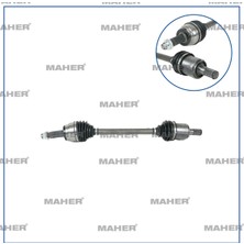 Maher Aks Komple Ön Elantra 16-20 Benzinli Sol A/t 668MM 49500-F2100