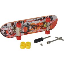 Nacario Simba 103306083 Parmak Kaykayı, 6 Farklı Kaykaydan Sadece 1 Ürün Gönderilir, 9 Cm, Stres Önleyici, Parmak Scooter’ı, Aksesuarlı, 5 Yaş ve Üzeri