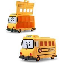 Nacario Silverlit 83148 Robocar Poli Okul Otobüsü Figür Kutusu 1