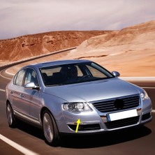 Nacario Sağ Ön Far Yıkama Jet Kapağı 3C0955110A Vw Passat B6 ile Uyumlu 2006-2011