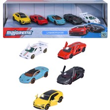 Nacario Majorette Lamborghini 5 Adet Araba Seti, 7,5 Cm, Dekoratif Kutu, Koleksiyon, Oyuncak Araçlar, Döküm Metal Resmi Lisanslı 3 Yaşından Itibaren (8502105001)
