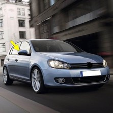 Nacario Sağ Dış Dikiz Aynası Kapağı 5K0857538 Vw Golf 6 ile Uyumlu 2009-2012