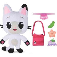 Nacario Gabby's Dollhouse: Film – Etkileşimli Pelüş Panda Patisi, 33 Cm, Çanta ve Aksesuarlı, 3 Yaşından Büyük Çocuklar Için