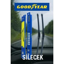 Nacario Goodyear Honda Insight Supermute Muz Silecek Bıçağı 2'li Set, 650 mm ve 400 mm