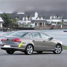 Nacario Sağ Arka Tampon Köşe Çıtası Krom 3AE807460 Vw Passat B7 Sedan ile Uyumlu 2011-14