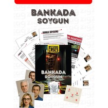 Nacario Mysterious Cases Bankada Soygun, Dedektif Dava Çözme Oyunu, Hırsızı Bul, 16+ Yaş