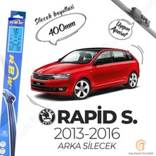 Nacario Rbw Arka Silecek Skoda Rapid Spaceback 2013-2016 ile Uyumlu