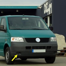 Nacario Ön Tampon Sağ Sis Kapağı Sissiz 7H0807490C Vw Transporter T5 ile Uyumlu 2004-2010
