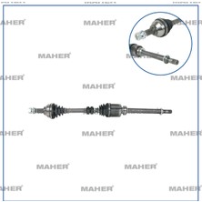 Maher Nissan Qashqai 2007-2013 Aks Komple Sağ Manuel 949MM 2.0 39100-JD22B