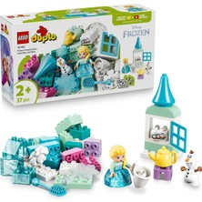 TeknoKapsül LEGO ® Duplo® | Disney Elsa ve Olaf ile Karlar Ülkesi Kutusu 10462 – 2+ Için Oyuncak Yapım Seti (37P)
