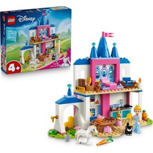 TeknoKapsül LEGO ® ǀ Disney Princess Sindirella Hayvan Dosları Şatosu 43283 – 4+ Için Oyuncak Yapım Seti (149P)